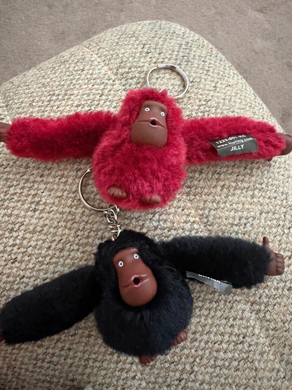 Pack of 2 Kipling Keychains